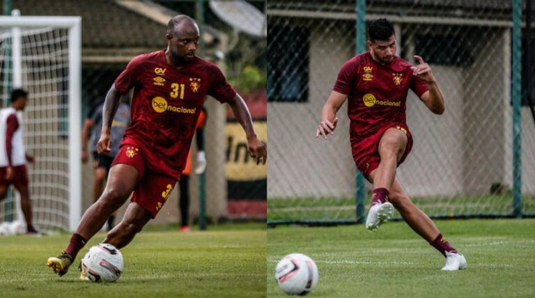 Sport anuncia renovações de contrato do zagueiro Chico e do volante Ronaldo