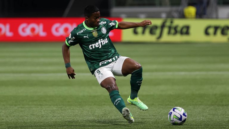 “Desaparecido”: jornal espanhol enfatiza “seca agravada” de Endrick no Palmeiras