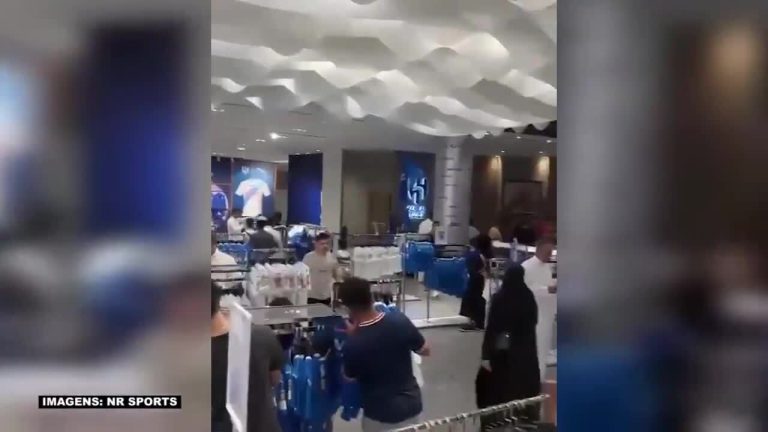 Todos querem a camisa 10! Movimento em loja do Al Hilal aumenta após o anúncio de Neymar
