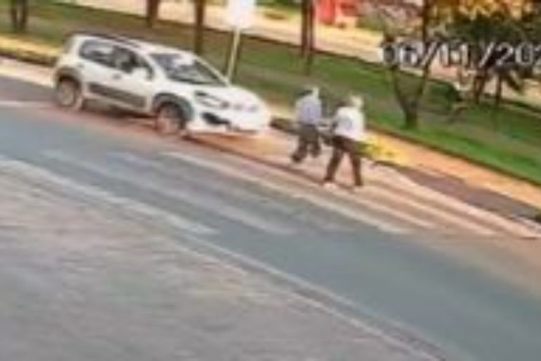 Casal de idosos atropelado em faixa de pedestres no DF tem Alzheimer